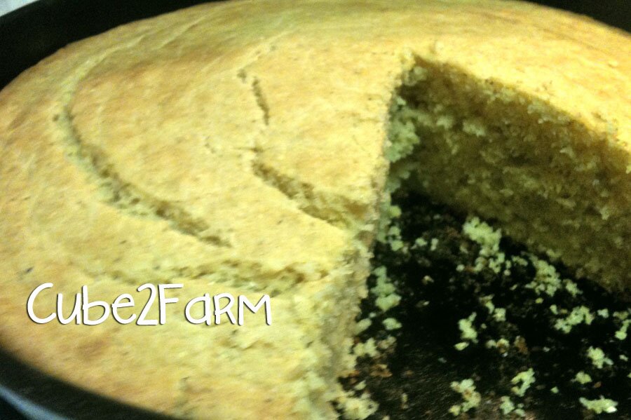 Cornbread in Skillet copy